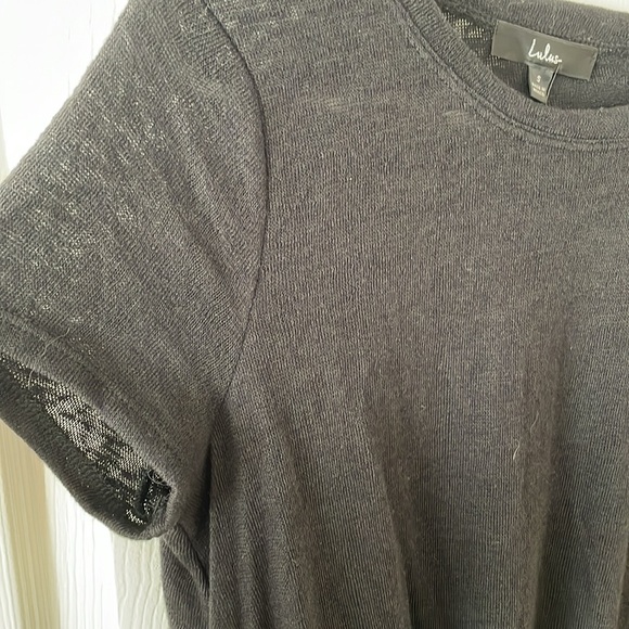 Lulus Easy Beauty black knit bodysuit - Picture 5 of 10